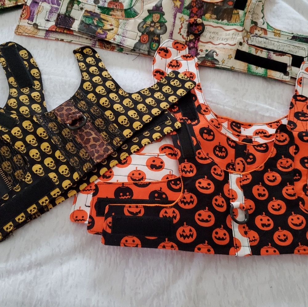 Halloween Holiday Dog Harnesses puppy Christmas - Picture 3 of 4